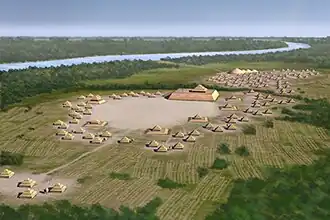 Image 18Spiro Mounds on the Arkansas River in eastern Oklahoma. (from History of Oklahoma)