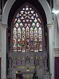 The altar before the fire of January 2012.