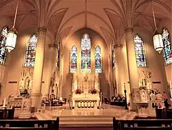 Nave looking toward the chancel