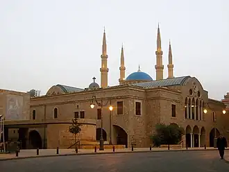 The St. Georges Greek-Orthodox Cathedral on Nejme Square