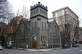Photograph of a church