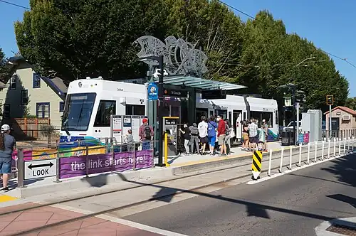 St. Joseph, a surface station on the T&nbsp;Line