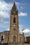 The tower of Our Lady and Saint Nicholas (1811–15; Grade II)