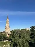 Graveyard in proximity to Church