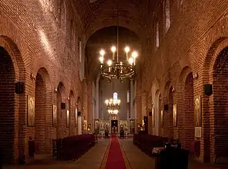 Interior of Saint Sofia Church, Sofia, (6th century)