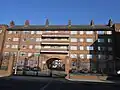St Andrew's Gardens, by Lancelot Keay, John Hughes (1935; Grade II)