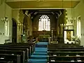 Interior – view towards altar