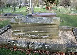 Grave of the 6th Duke (d. 1858)