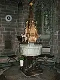 Font in the baptistry