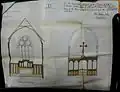 Hodgson Fowler's 1905 retable and chancel screen design
