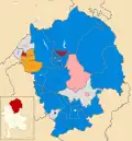 2007 results map
