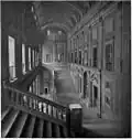 Interior of the Alcázar in 1901, Jean Laurent
