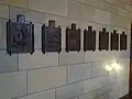 Stations of the Cross in the chapel.