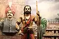 Alluri Sitaramaraju and Uyyalawada Narasimha Reddy(behind)