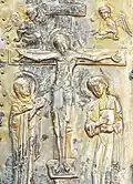 Detail of the Crucifixion.