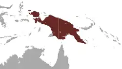 Map of range