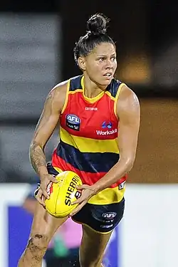 Stevie-Lee Thompson is from Hawke's Bay