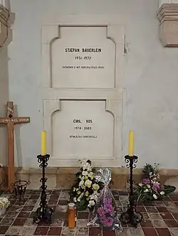 Stjepan Bauerlein & Ćiril Kos burial site