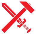 The Hammer and Sword utilized by adherents of Strasserism