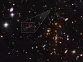 Galaxy SPT0615-JD existed when the Universe was just 500 million years old.[53]