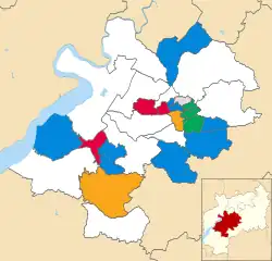2007 results map