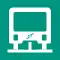 The logo of the Namboku Line of the Sapporo Municipal Subway.