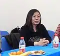 Sun Bojun at the International Tangut Encoding Conference, Beijing, December 2013