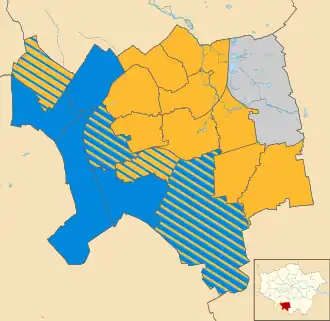 2018 results map