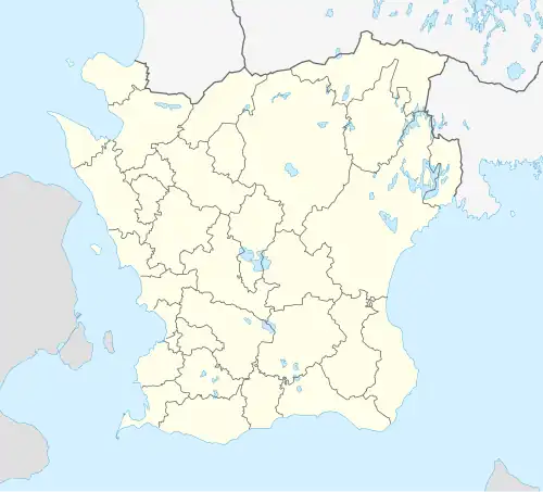 Ljunghusen is located in Skåne