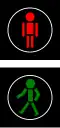 Light signals for pedestrians