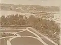 Looking Northwest, circa 1899.