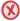 Red X