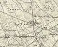 The map of Szabadegyháza from the 3rd Military Mapping Survey of Austria Empire