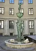 Sculpture Diana fountain I by Carl Milles.