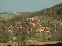 View from the south