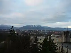 View of Třinec from Sosna housing estate