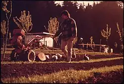 Image 3An organic farmer, California, 1972 (from History of agriculture)