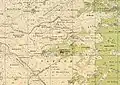 Taffuh, British Mandate map, 1:20,000
