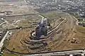 Bird's eye view of the palace in 2012