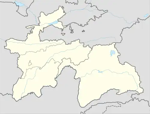 Vahdat is located in Tajikistan
