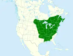 Map of range