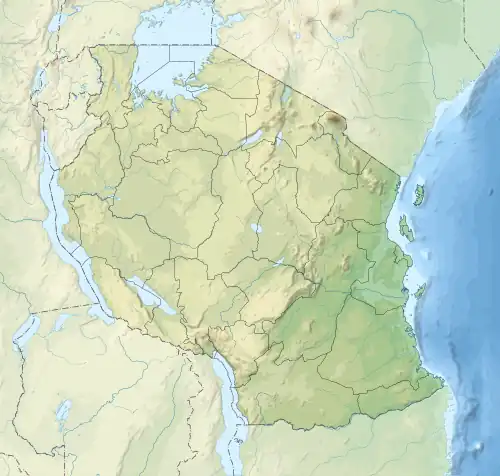 Mount Hanang is located in Tanzania