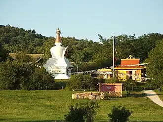 Stupa of Sándor Kőrösi Csoma