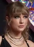 Taylor Swift on a New York City street
