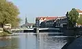 From the west with the Kleine Weser