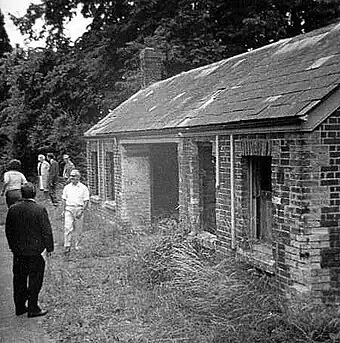 Teigngrace station building.
