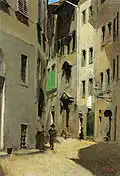 Telemaco Signorini, Via Torta, ca. 1870