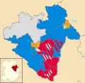2003 results map