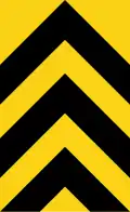 Hazard marker or pass either side