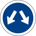 Pass on either side